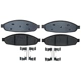 ACDelco Gold 17D997CH (19157900) Ceramic Front Disc Brake Pad Set