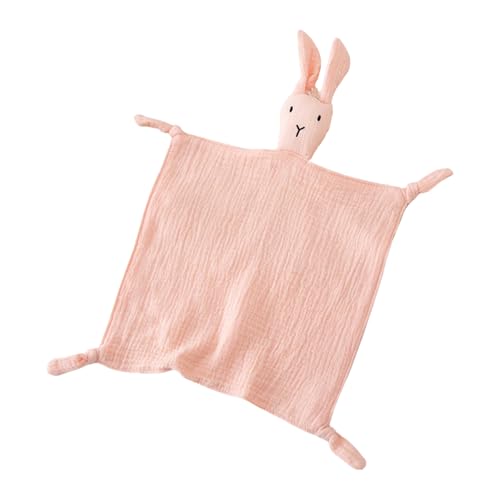 Verazquy Baby Personalised Comforter Blanket-Nursery Character Soft Muslin Cotton Security Blanket Snuggle Plush Lovey Stuffe Animals Infant Toddler Cuddle Snuggle Sensory Toy Personalised Gifts