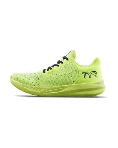 TYR Men's Techknit RNR-1 – Lightweight Neutral Running Shoe with Breathable Knit Upper