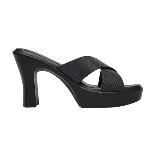 Image of MONROW Fancy and Stylish Trendy and Lightweight Casual Regularwear Vegan Platform Heels For Women and Girls