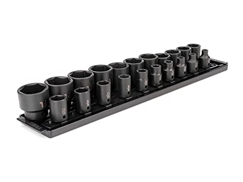 Image of TEKTON 1 /2 Inch Drive Impact Socket Set, 21-Piece | SID92102