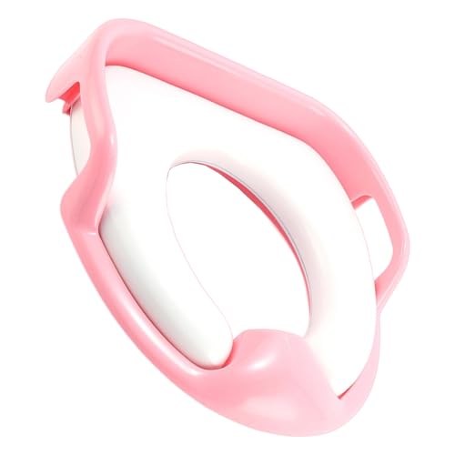 Asiento de inodoro infantil antideslizante con asa para un entrenamiento seguro para ir al baño, fácil instalación sin herramientas, limpieza suave, entrenador de orinal para niños pequeños