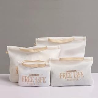 ランドリーバッグ そのまま洗える 4枚セット メッシュバッグ 温泉バッグ 小 中 大 円筒型 可愛い 持ち手付け 洗濯ネット バッグ 細かい綱目 軽量 持ち運びに便利 収納 旅行 水泳 海 ジム ブラジャー/Tシャツ/短パン/ジーンズ/下着用 Laundry Bag