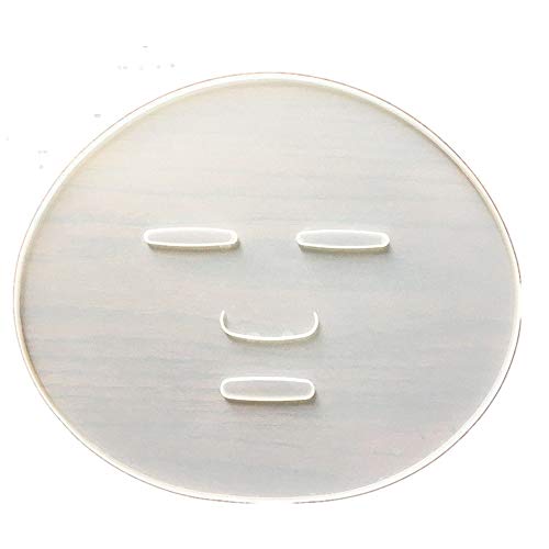 3Pcs Facial Mask Plate Clear Silicone Mask Mould Tray Mask Making DIY Tool