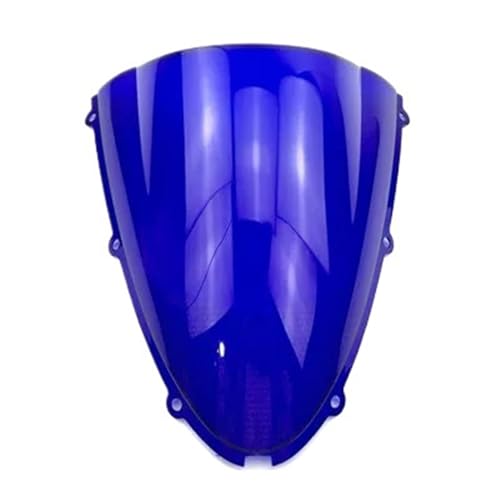 Pare-brise de moto Kawasaki Ninja 636 ZX6R ZX10R bleu 2005-2008