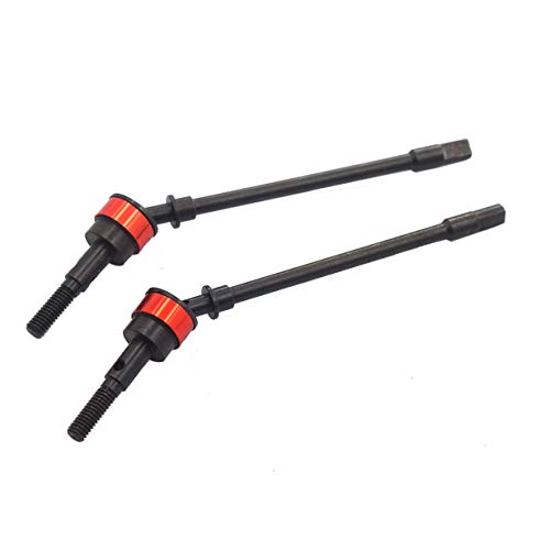 2PCS Vgoohobby Hard Steel CVD Drive Shaft Front Axle Dogbone Hop-Up Parts Compatible with Axial SCX10 1/10 RC Climbing Car Crawlers Buggy