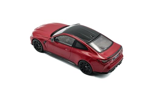 Modelo a escala 1:43 BMW G82 M4 Competition Rojo 2023 miniatura 6