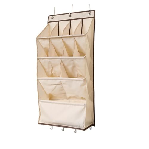 Buhdjfnke Bolsa de Almacenamiento Detrás de la Puerta Organizador de Calzado para Colgar Zapatero con Bolsillos Grandes y Profundos Zapatero para Armario Zapatero B