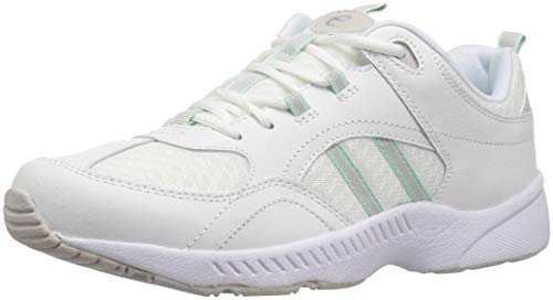 Easy Spirit Women's Rockie Sneaker, White 140, 8.5