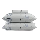 Camesa by Gato Panda Jogo de Cama Solteiro Casal Queen Super Cotton, 2 ou 3 Peças, 100% Algodão, Lençol com Elástico e Fronha (Queen, Paola)