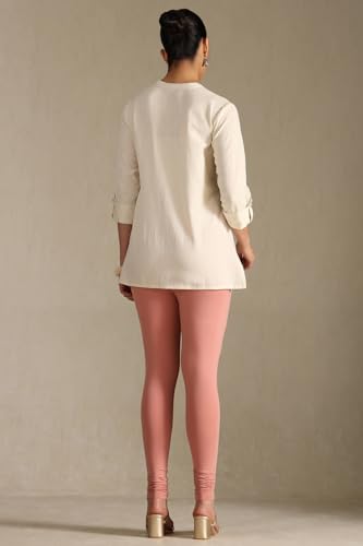 Image of Soch Womens Cotton Blend Solid Leggings