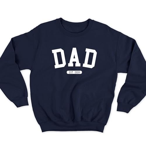 Dad Sweatshirt Papa Sweatshirt Father's Day Sweatshirt Father's Day Gift New Dad Gift Men's Sweatshirt Personalized Custom Dad Sweater
