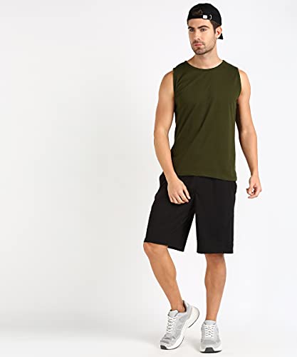 Image of Rock Paper Scissors Men Vest Cotton Workout Wear Gym Vest
