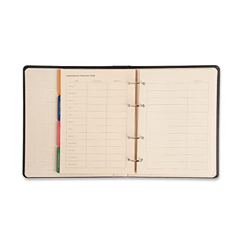 Cicero Agenda Planner Argolado 2023 Orla Semanal Notas A5 Paraty Rio & Mar, Modelo: 0302, Cor: Color
