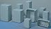FIBOX ABS C 65 G Enclosure, Modular, Plastic, Gray