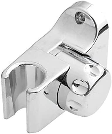 Soporte de soporte, Abrazadera deslizante for cabezal de riel de ducha, Soporte de cabezal de ducha ajustable Soporte de cabezal de ducha de baño de rotación universal Soporte montado en la pared Herr