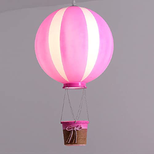 Lampada da soffitto per bambini, lampadario a mongolfiera, lampada a sospensione moderna per camera da letto per ragazzi/ragazze, paralume in acrilico, lampada a sospensione creativa per cameretta dei