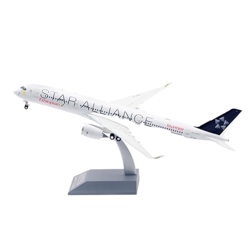 Modelo de avión en miniatura Ethiopian A350-900 escala 1:200 para decorar tu oficina