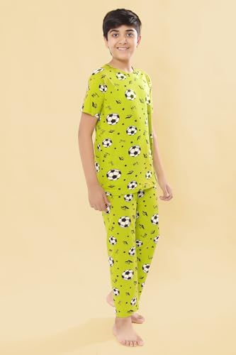 Image of Ninos Dreams Boys Cotton Coord Set /Boys Night Suit /Boys Loungewear /Boys Night Dress
