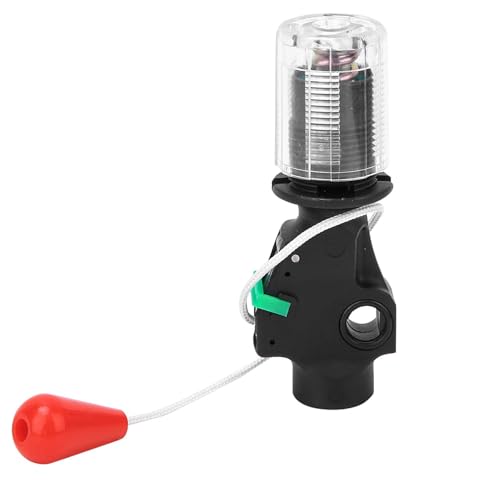 KIMISS Tragbarer Automatischer Inflator, mit Pillen-Zubehör für Schwimmwesten-Automatikgeräte Aufblasbare Schwimmwesten