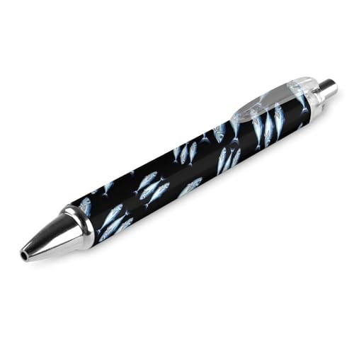 Bolígrafo de secado rápido Mackerel Fish para evitar manchas 6