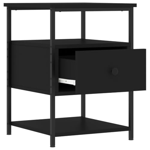 Table d'appoint avec rangement et pieds réglables lot de 2 - 6