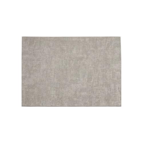Guzzini - Tiffany, FABRIC Tovaglietta Rettangolare Double Face - Grigio Cielo, 43 x 30 cm - 22609192