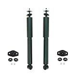TRQ Rear Suspension Kit Shock Absorber Shock Mount Kit Compatible with 2008-2012 Chevrolet Malibu 2005-2010 Pontiac G6 2007-2009 Saturn Aura