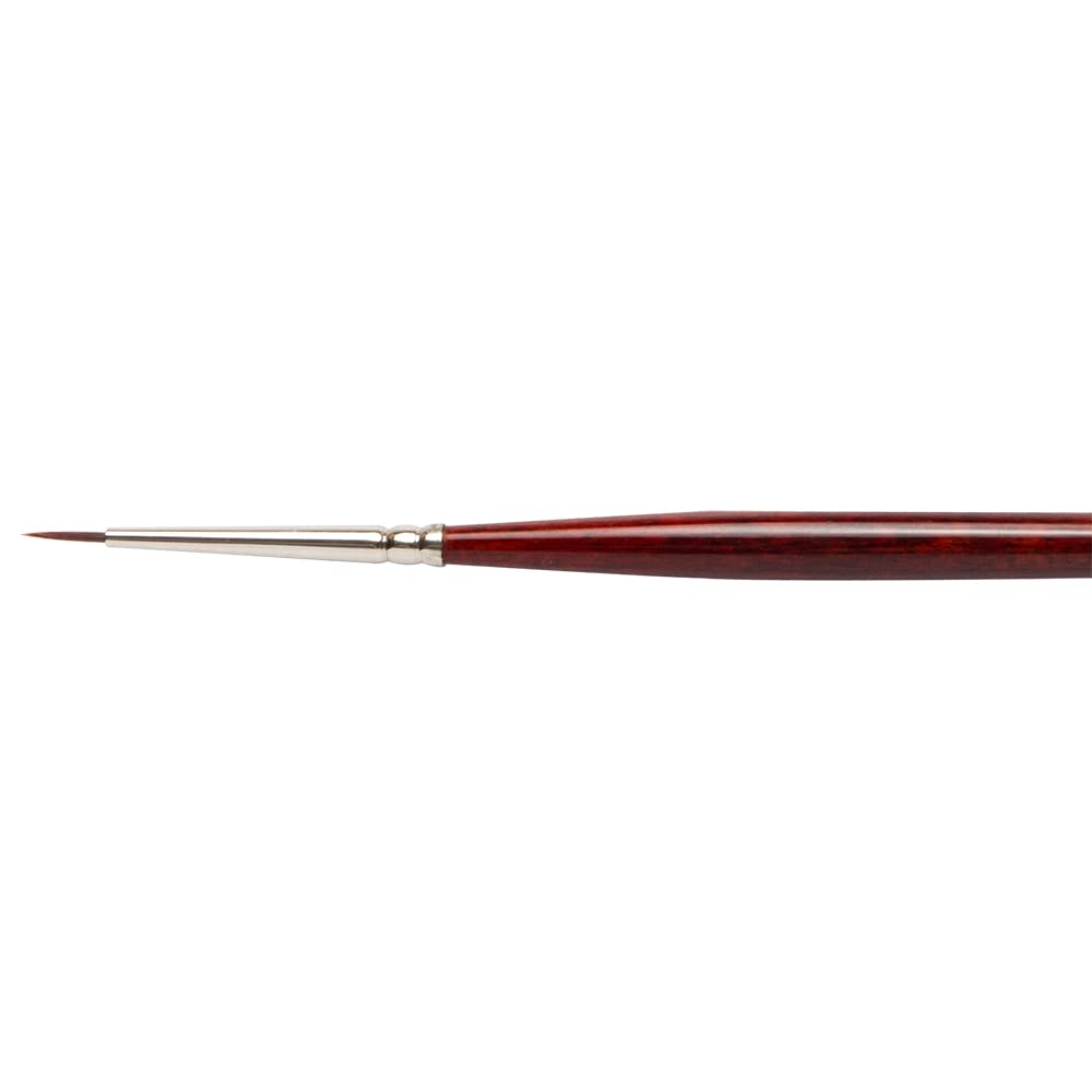 Pro-Arte Pro Arte : Acrylix Round Synthetic Acrylic / Oil Brush Series 202 Short Handled Size 3/0