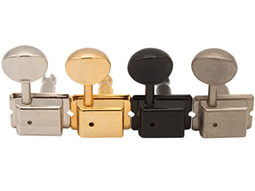 Gotoh SD91 Jeu de mécaniques Noir 15,2 cm - Les Beatles, Paul McCartney, John Lennon, RIngo Starr, George Harrison Gotoh SD91 Jeu de mécaniques Noir 15,2 cm – Image 3