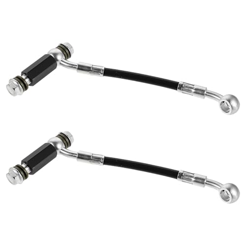 Manguera de aceite de freno de moto con adaptador de 15 cm para evitar fugas