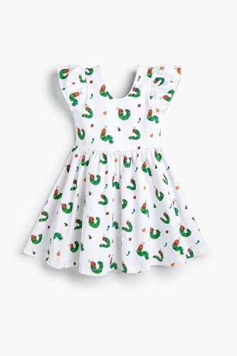 Image of monica + andy Short Sleeve Let's Dance Dress, Organic Cotton Playwear Clothes for Girls, Kids, Toddler & Infant Sizes