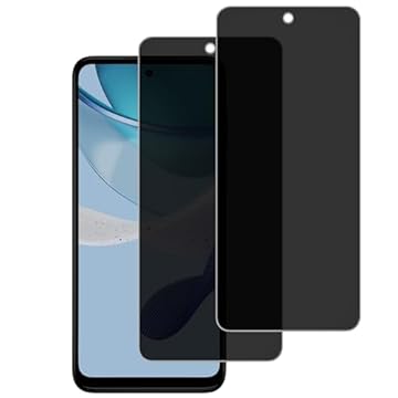 Cfeclog (Pacote com 2) Projetado para Motorola Moto G Stylus 5G 2024 Protetor de Tela Privacidade Vidro Temperado, Antiespião, Antiarranhões, Sem Bolhas