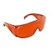 ORILAO 2PCS Dental Red Eye Protection Glasses Teeth Whitening Goggle Glasses