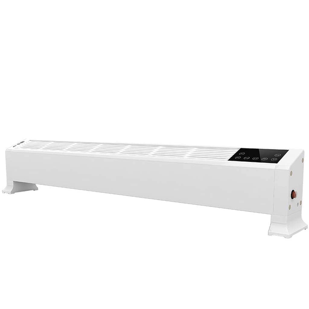 Home Baseboard Heater with tat Timer - 2200W Electric Convection Fan Heater Low Energy Consumption - Smart Frequency