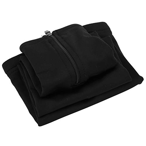 Meias de ciclismo, calças de ciclismo de inverno, escalada para ciclismo (preta, G)