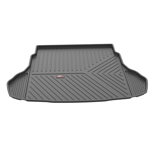 Image of GFX Trunk Boot Dicky Mat Rear Mats (After-Market) Compatible with Hyundai Verna (2023) Onwards, Black