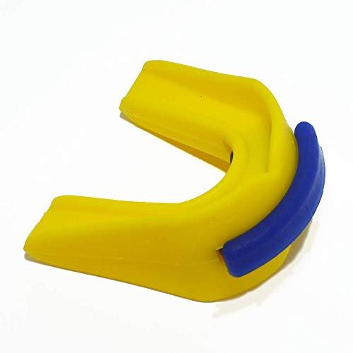 Protetor Bucal Zona Livre Duplo - Amarelo