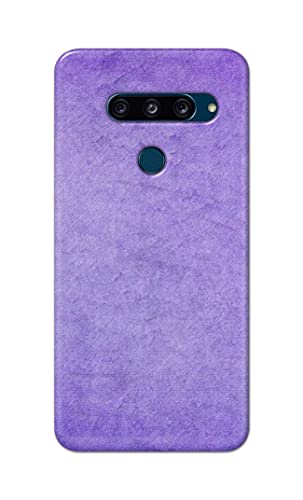 Image of Plain Purple Hard Back Case Cover for LG V40 ThinQ, V405QA7, V405UA, V405TAB, V405UA0 Back Cover -(J5) VNS2226