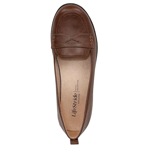 LifeStride Women's Ivonne Loafer, Dark Tan, 7.5 by LifeStride - Image 5