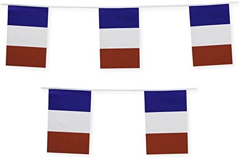 France Flag Banner French Party Decoration by Gabby Fun Corp