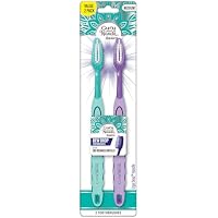 2-Pack GuruNanda Dew Drop Toothbrushes for Kids & Adults