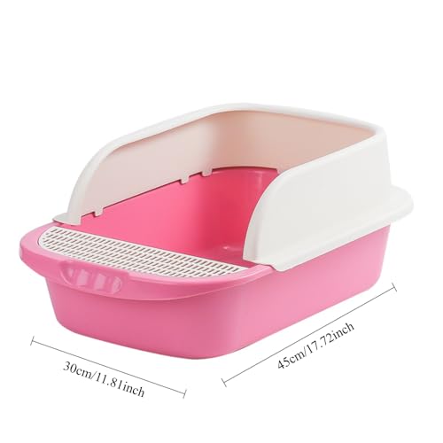 Caja de arena para gato tipo abierta pequeña miniatura 2