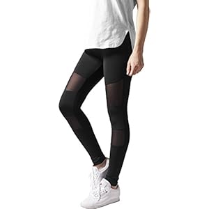 Urban Classics Dames Tech Mesh Leggings