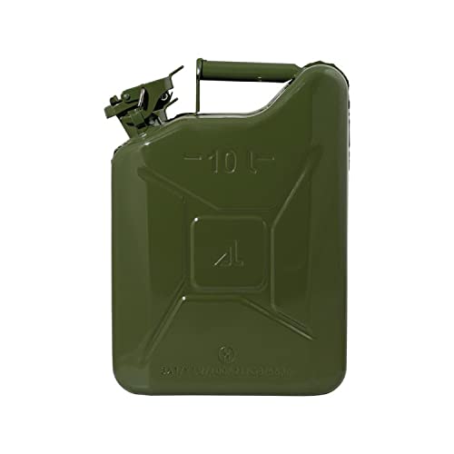 Preisvergleich Produktbild siwitec Benzinkanister 10l Metall, Kanister, Treibstoffkanister, Kraftstoffkanister