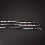 mit schwarz satiniertem Drehhaken