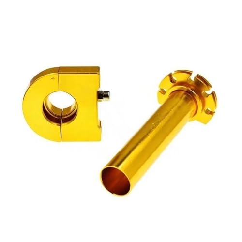 Poignée d'accélérateur moto universelle 7/8" avec guidon grips antidérapants