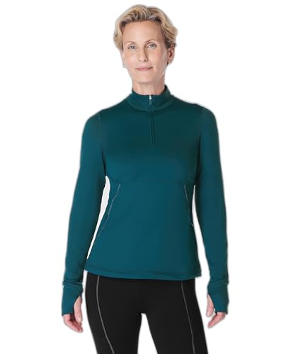 Sweaty Betty Women's Therma Boost Fleece Running Workout Half Zip