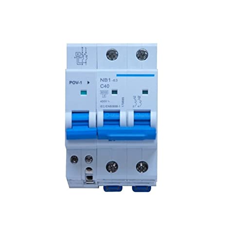 Disjoncteur miniature NB1-63 protégeant des surtensions OVT-1 et pannes de courant 32A