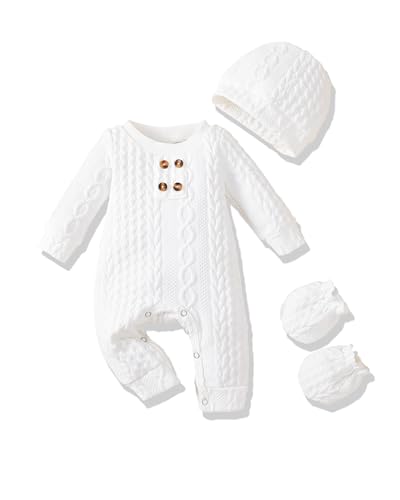 Image of Yhnslsf Newborn Baby Boy Clothes Infant Baby Rompers Boy Cute Newborn Boy Outfits 3PCS Romper Jumpsuit For Baby Boys